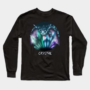 Chibi Crystal Dragon Long Sleeve T-Shirt